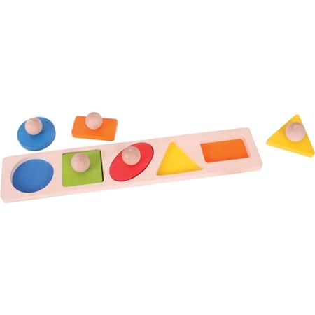 Bigjigs Toys Matching Board Puzzle Shapes BJTBB040